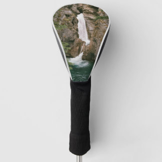 Golf Head Covers with Photograph of a Waterfall