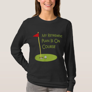 Golf Heartbeat Player Gift Love T-Shirt