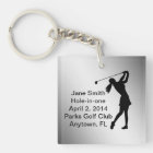 Golf Hole-in-one Commemoration Customisable