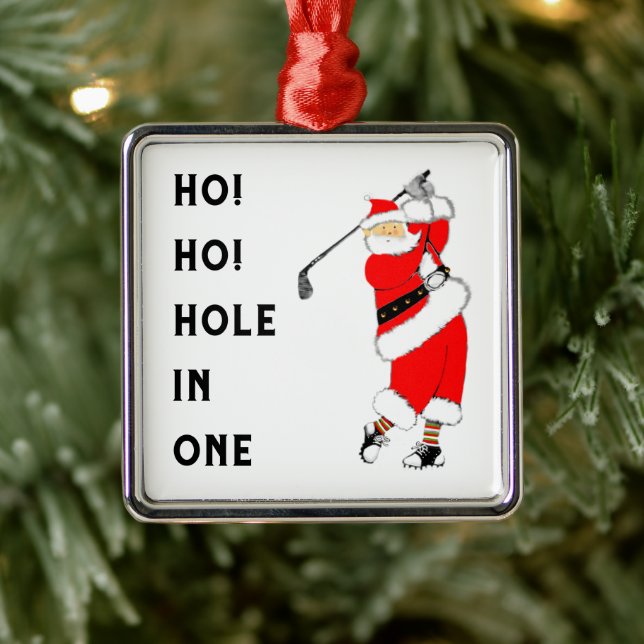 golf hole-in-one metal tree decoration (Tree)
