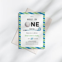 Golf Hole In One Par-Tee 1st Birthday Boy