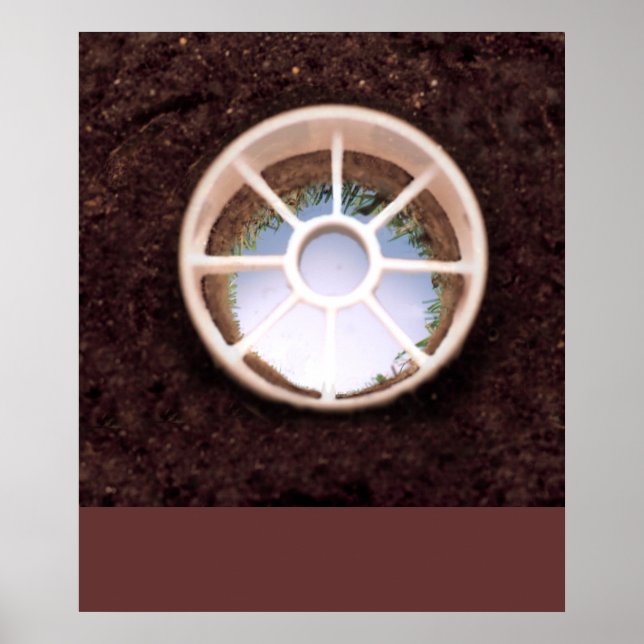 Golf Hole Poster (Front)