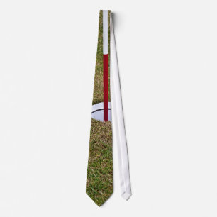 Golf hole tie