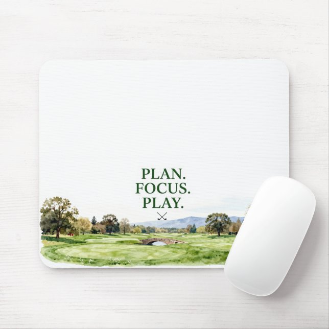 Golf Home Décor Collection | Premium  Mouse Pad (With Mouse)