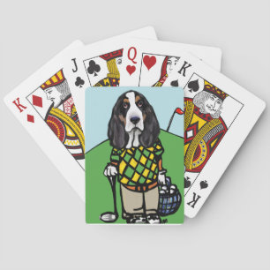 GOLF HOUND PLAYING CARDS