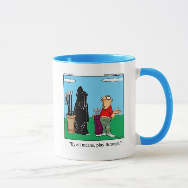  Golf Humour Coffee Mug (Right)