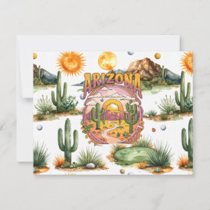 Golf in Arizona Card