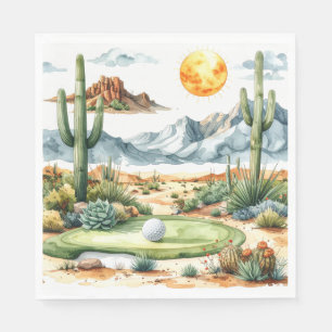 Golf in Arizona  Napkins