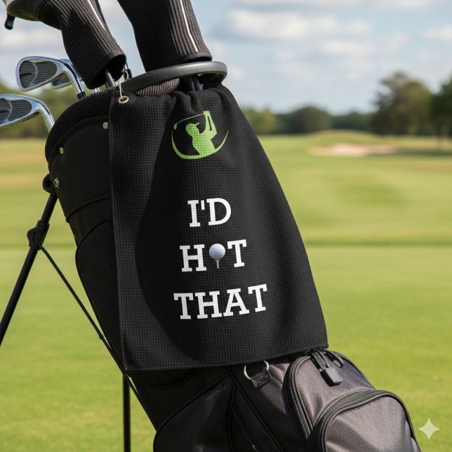 Golf in Comfort with Personalised Towels (Creator Uploaded)