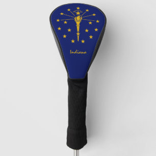 Golf Indiana & Indiana Flag / Golf Clubs Covers
