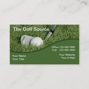 Golf Industry Business Card