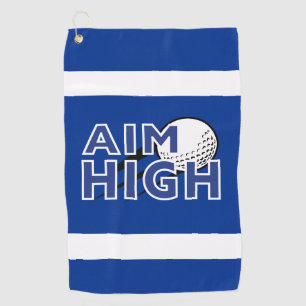Golf Infusion "AIM HIGH" Golf Towel