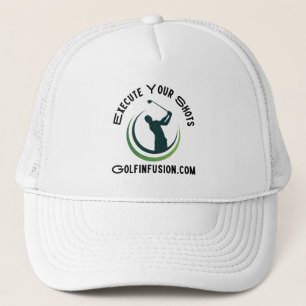 Golf Infusion Designed "Execute Your Shots" Golf Trucker Hat