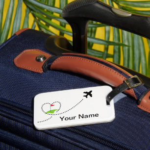 Golf Infusion Designed Traveller Luggage Tag