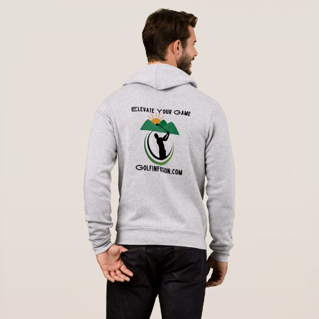 Golf Infusion Unique-Designed Front and Back Hoodie (Back Full)