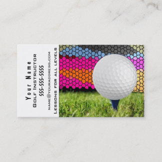 Golf Instruction Business Card