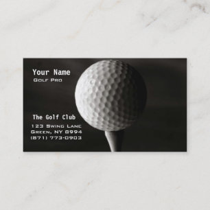 Golf Instruction Business Card