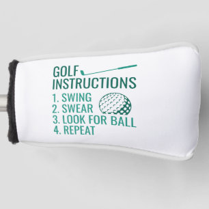 Golf Instructions Golf Head Cover