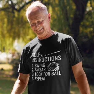 Golf Instructions T-Shirt