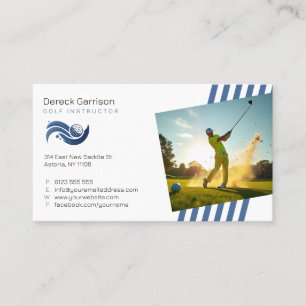 Golf Instructor   Professional Teacher Business Card