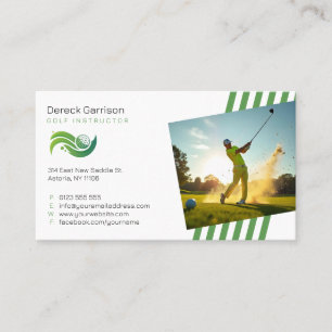 Golf Instructor   Professional Teacher Business Card