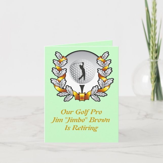 golf invation invitation (Front)