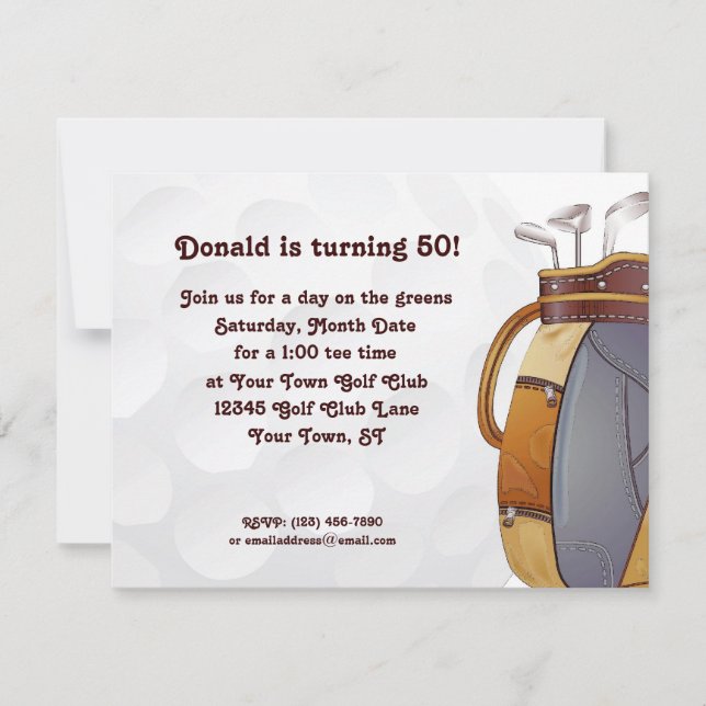 Golf Invitation (Front)