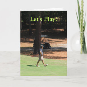 Golf Invitation