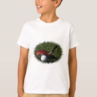 Golf Iron and Ball Kid's Sweatshirt