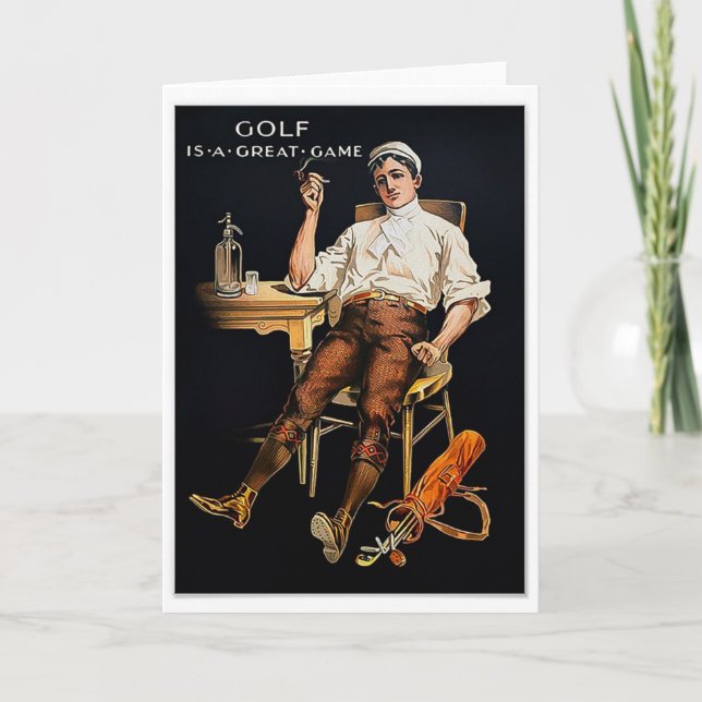 Golf Is A Great Game Card (Front)