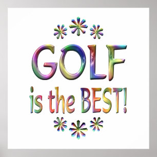 Golf is the Best Poster