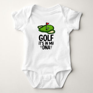 Golf it's in my DNA for Golfer Baby Baby Bodysuit