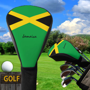 Golf Jamaica & Jamaican Flag / Golf Clubs Covers