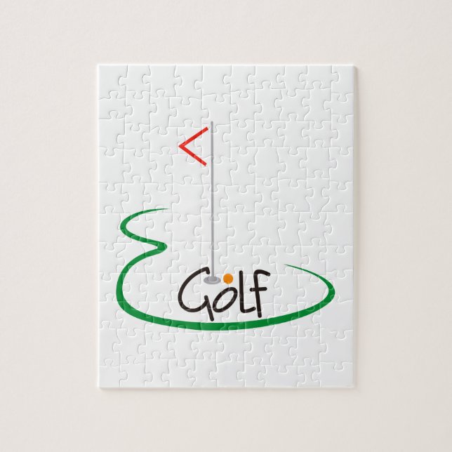 Golf Jigsaw Puzzle (Vertical)