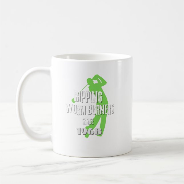 Golf Joke - Worm Burners -  Coffee Mug (Left)