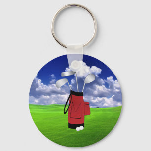 Golf Key Ring