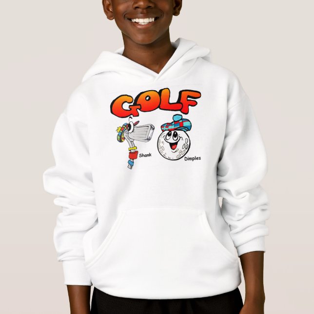 Golf Kid's Hoodie (Front)
