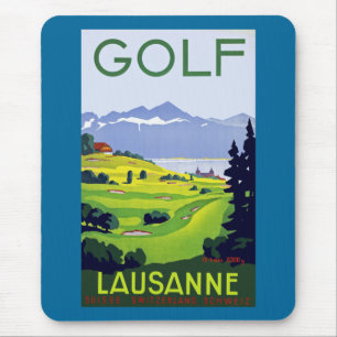 Golf ~ Lausanne Mouse Pad