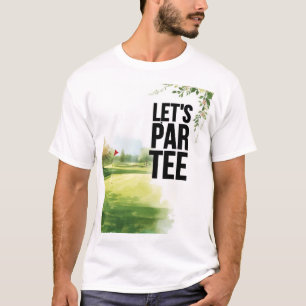 Golf Let's Par Tee on golf course