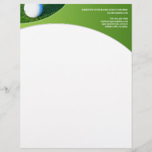 Golf Letterhead