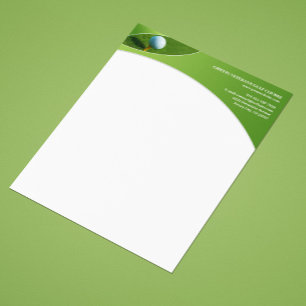 Golf Letterhead Design