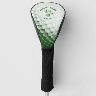 Golf Life golfer's ball monogramed Head Cover