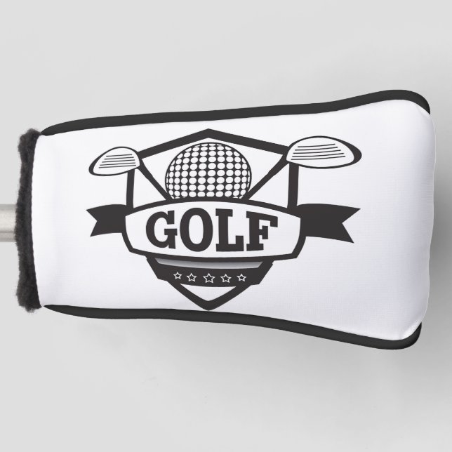 Golf Logo Golf Head Cover (Front)
