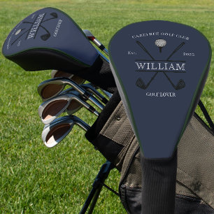 Golf Lover Club Name Golf Head Cover