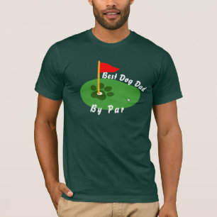 Golf Lover Dog Dad Shirt - Best Golfer Gift Tee