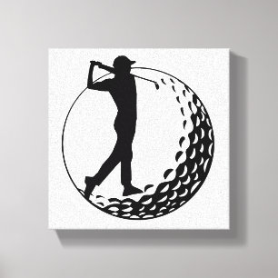 Golf Lover, Golfer Canvas Print