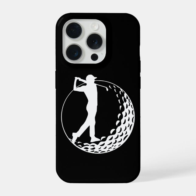Golf Lover, Golfer  iPhone Case (Back)