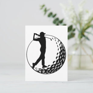 Golf Lover, Golfer Postcard