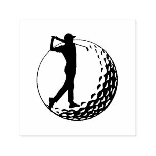 Golf Lover, Golfer Self-inking Stamp