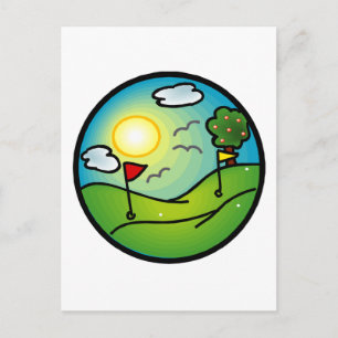 Golf Lover Postcard